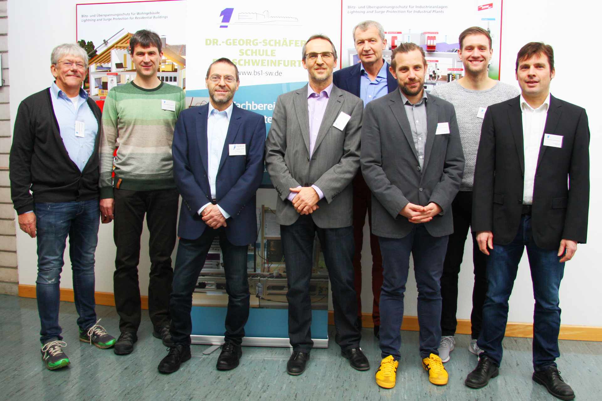 Abteilung Elektrotechnik - Gruppenbild